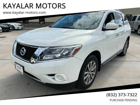 2014 Nissan Pathfinder for sale at KAYALAR MOTORS SUPPORT CENTER in Houston TX