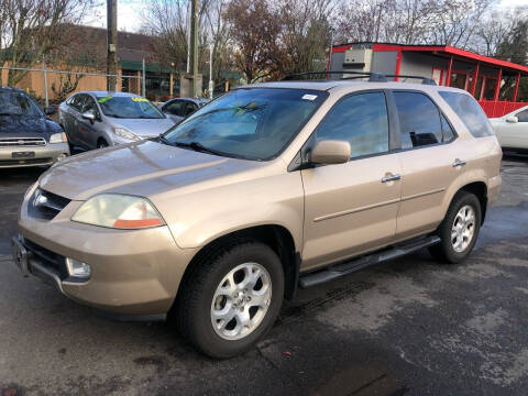 2001 Acura MDX for sale at Blue Line Auto Group in Portland OR