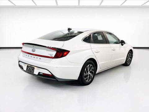 2022 Hyundai Sonata Hybrid Blue