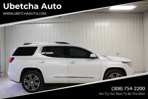 2017 GMC Acadia for sale at Ubetcha Auto in Saint Paul NE