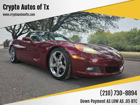 2006 Chevrolet Corvette for sale at Crypto Autos Of Tx in San Antonio TX