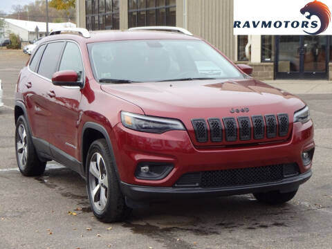 2020 Jeep Cherokee for sale at RAVMOTORS - CRYSTAL in Crystal MN