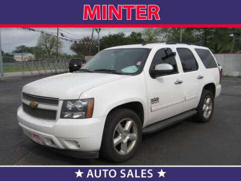 2012 Chevrolet Tahoe for sale at Minter Auto Sales in South Houston TX