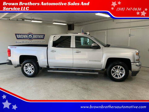 2017 Chevrolet Silverado 1500 for sale at Brown Brothers Automotive Sales And Service LLC in Hudson Falls NY