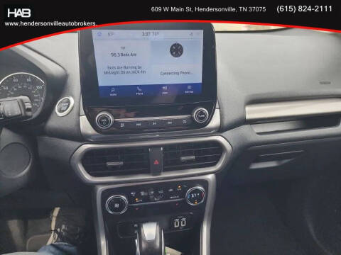 2021 Ford EcoSport SE