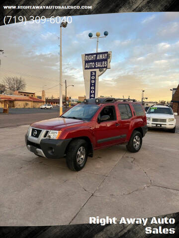 2011 Nissan Xterra for sale at Right Away Auto Sales in Colorado Springs CO