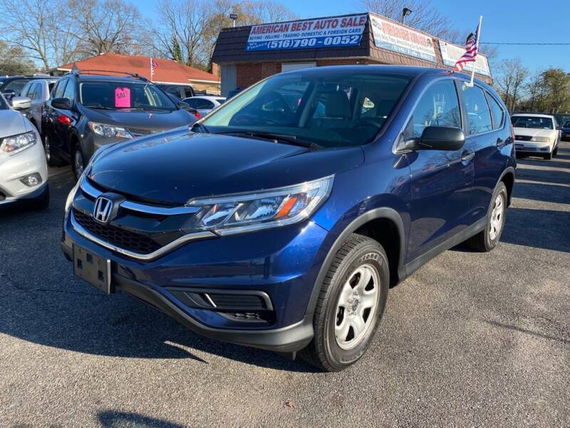 2015 Honda CR-V for sale at American Best Auto Sales in Uniondale NY