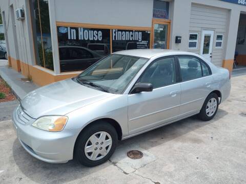 2003 Honda Civic for sale at QUALITY AUTO SALES OF FLORIDA in New Port Richey FL