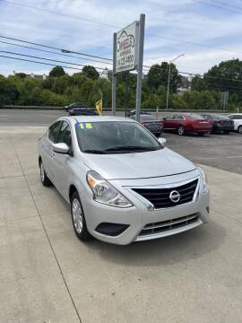2018 Nissan Versa for sale at Wheels Motor Sales in Columbus OH