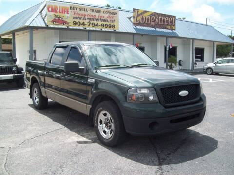 2006 Ford F-150 for sale at LONGSTREET AUTO in Saint Augustine FL