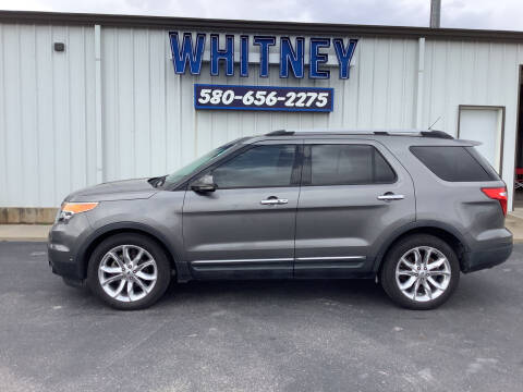 2013 Ford Explorer for sale at Whitney Motor Company in Duncan OK
