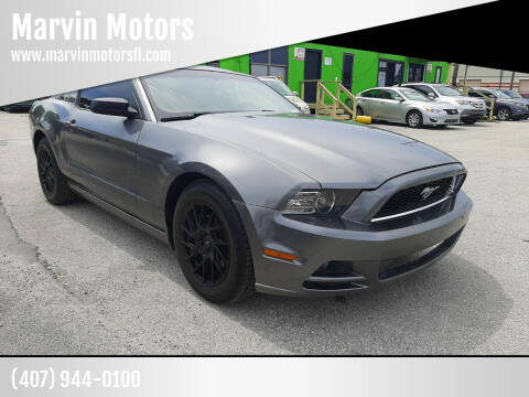 2014 Ford Mustang for sale at Marvin Motors in Kissimmee FL