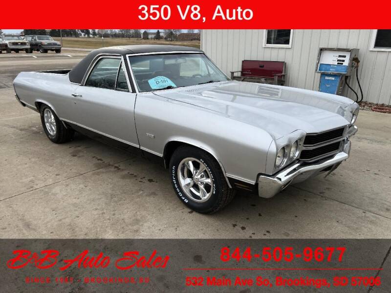 1970 Chevrolet El Camino for sale at B & B Auto Sales in Brookings SD