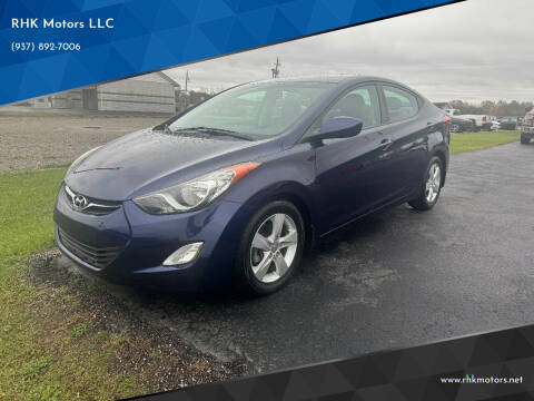 2013 Hyundai Elantra for sale at RHK Motors LLC in West Union OH