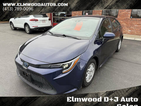 2022 Toyota Corolla Hybrid for sale at Elmwood D+J Auto Sales in Agawam MA