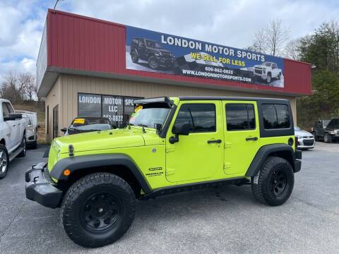 2016 Jeep Wrangler Unlimited for sale at London Motor Sports, LLC in London KY