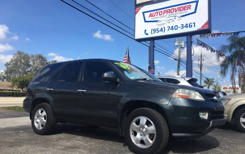 2003 Acura MDX for sale at AUTO PROVIDER in Fort Lauderdale FL