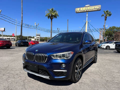 2017 BMW X1 for sale at A MOTORS SALES AND FINANCE - 10110 West Loop 1604 N in San Antonio TX