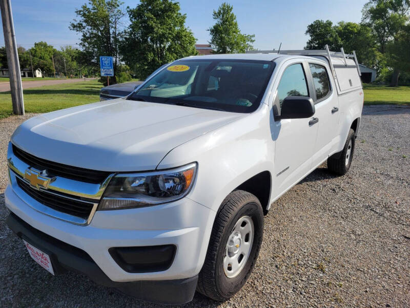 Used 2020 Chevrolet Colorado Work Truck with VIN 1GCGTBEN9L1175237 for sale in Fairbury, NE
