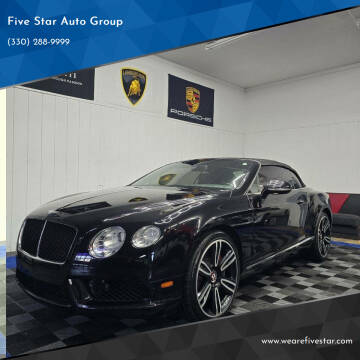 2014 Bentley Continental for sale at Five Star Auto Group in North Canton OH