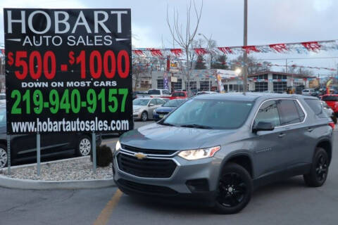 2018 Chevrolet Traverse for sale at Hobart Auto Sales in Hobart IN