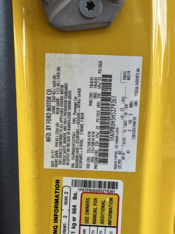 2017 Ford Mustang EcoBoost Premium