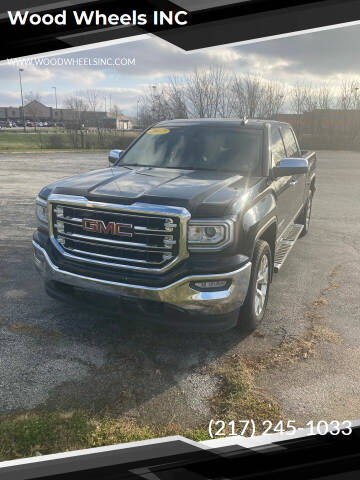 2017 GMC Sierra 1500 for sale at Wood Wheels INC in Jacksonville IL