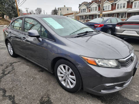 2012 Honda Civic for sale at G and L Auto in Allentown PA