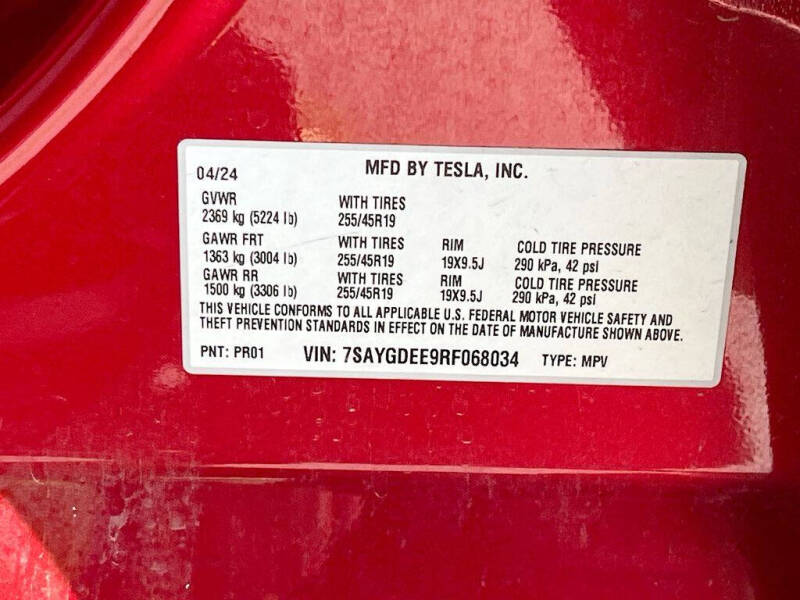 2024 Tesla Model Y Long Range