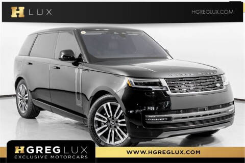 2023 Land Rover Range Rover for sale at HGREG LUX EXCLUSIVE MOTORCARS in Pompano Beach FL