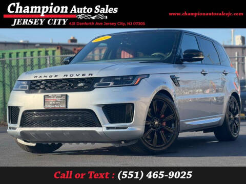 2022 Land Rover Range Rover Sport for sale at CHAMPION AUTO SALES OF JERSEY CITY in Jersey City NJ