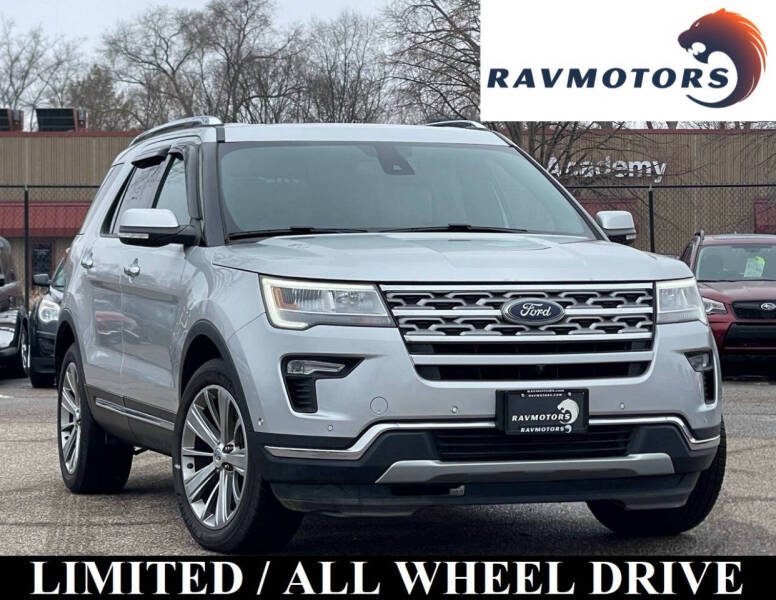 2018 Ford Explorer for sale at RAVMOTORS- Burnsville in Burnsville MN