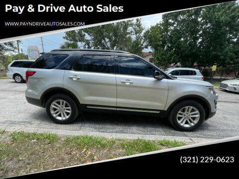 2017 Ford Explorer for sale at Pay & Drive Auto Sales in Orlando FL