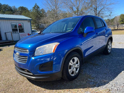 2016 Chevrolet Trax for sale at Pacific Products in Hattiesburg MS