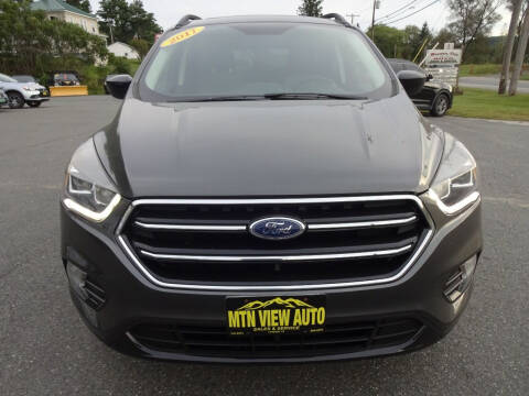 2017 Ford Escape for sale at MOUNTAIN VIEW AUTO in Lyndonville VT