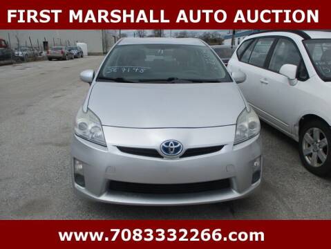 2011 Toyota Prius for sale at First Marshall Auto Auction in Harvey IL