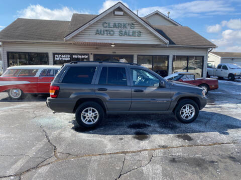 2002 Jeep Grand Cherokee for sale at Clarks Auto Sales in Middletown OH