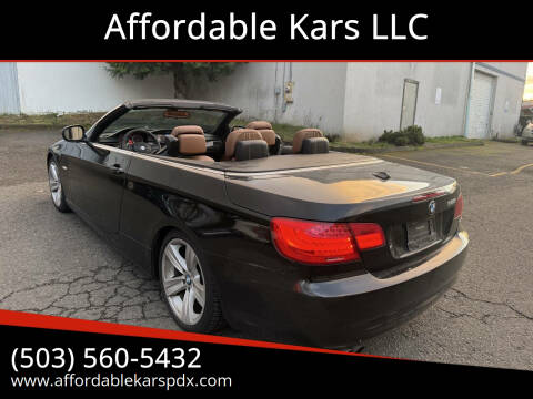 2011 BMW 3 Series for sale at Affordable Kars LLC in Portland OR