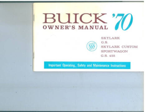 1970 Buick Skylark