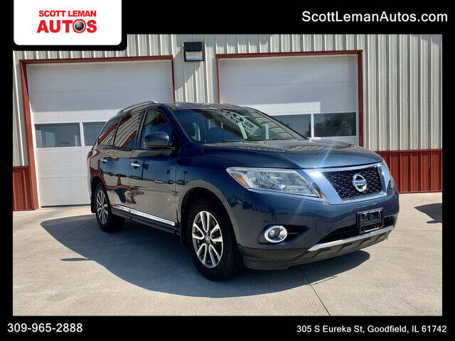 2014 Nissan Pathfinder for sale at SCOTT LEMAN AUTOS in Goodfield IL