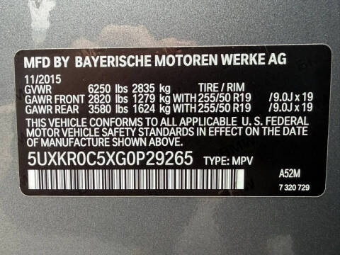 2016 BMW X5 xDrive35i