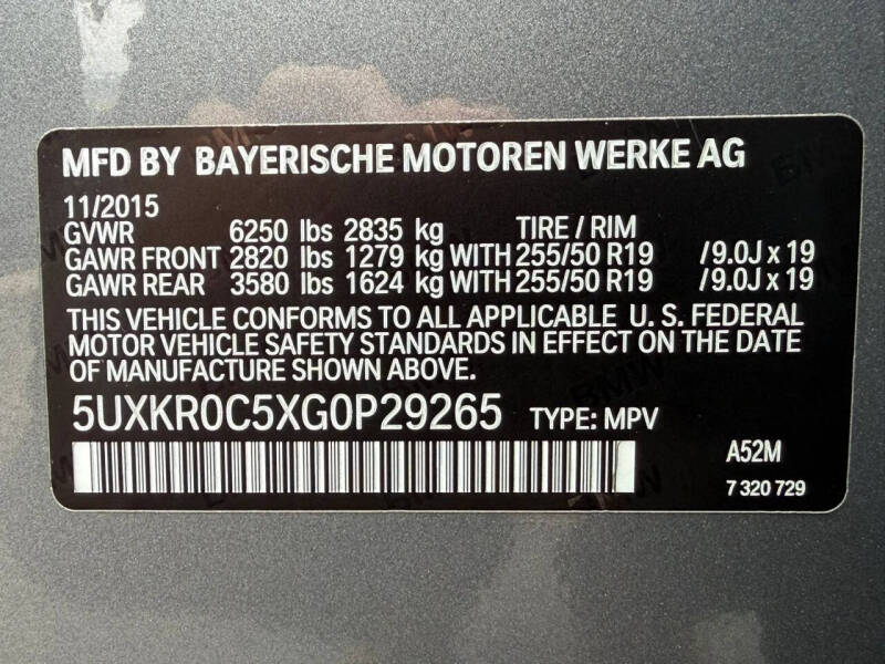 2016 BMW X5 xDrive35i