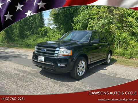 2017 Ford Expedition for sale at Dawsons Auto & Cycle in Glen Burnie MD