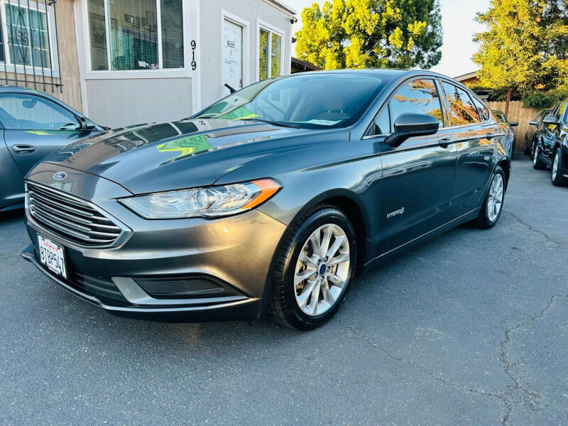 2017 Ford Fusion Hybrid for sale at Ronnie Motors LLC in San Jose CA