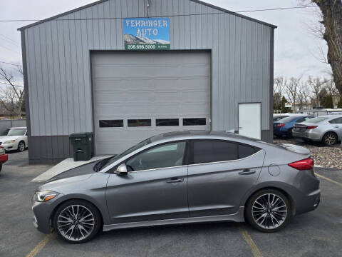 2018 Hyundai Elantra for sale at FEHRINGER AUTO in Pocatello ID