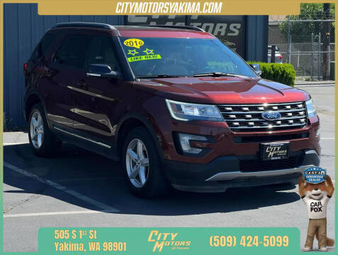 2016 Ford Explorer for sale at City Motors of Yakima in Yakima WA