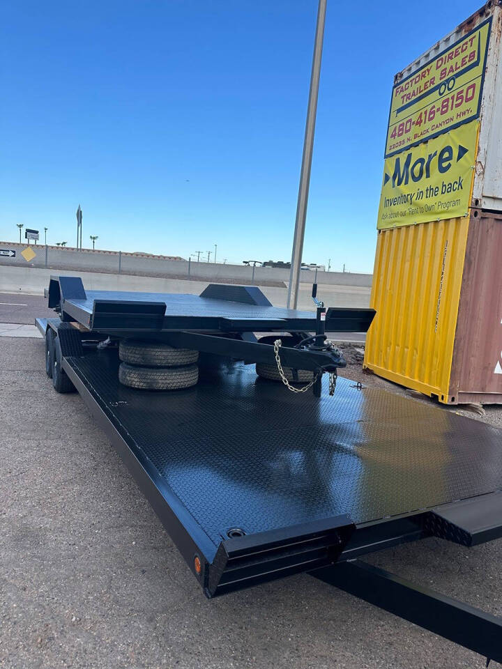 2025 Polestar 16' Steel Bed Car/Toy Hauler Drive Over Fender for sale at Factory Direct Trailer Sales in Phoenix, AZ