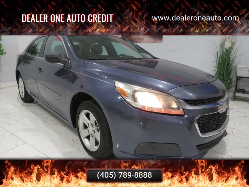 2014 Chevrolet Malibu for sale at Dealer One Auto Credit in Oklahoma City OK