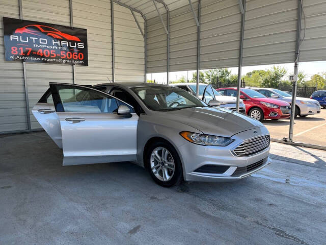 2018 Ford Fusion for sale at Auto Haus Imports in Grand Prairie, TX