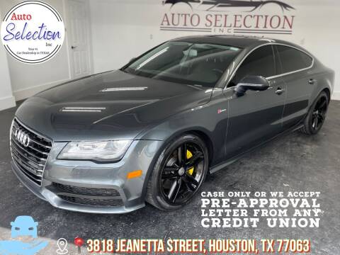 2013 Audi A7 for sale at Auto Selection Inc. in Houston TX